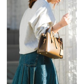 Rodesco XX33-2AU3101 Women's Ssize Mini Bag with Charm, Mocha