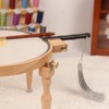 Wooden Embroidery Hoop Stand Legs with Clamps, 3-Piece Set