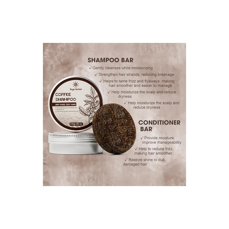 Champú De Café En Barra, Gel De Ducha Para Cabello