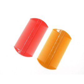 Plastic double-sided charm bit / 플라스틱 양면 참빗