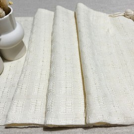 Woven Boho Table Runner Christmas Party Decoration Handmade with Hanging Skewer Vintage Farmhouse Home Decor Dining Room Kitchen Cafe 12x78 Inch 100% Cotton