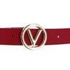 VALENTINO Belt W100 Rosso, red