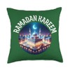Ramadan Kareem Architecture Islamic Muslim Throw Pillow