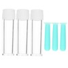 FOMIYES 6pcs Lens Applicators Portable Lens Removers Non- Grip for