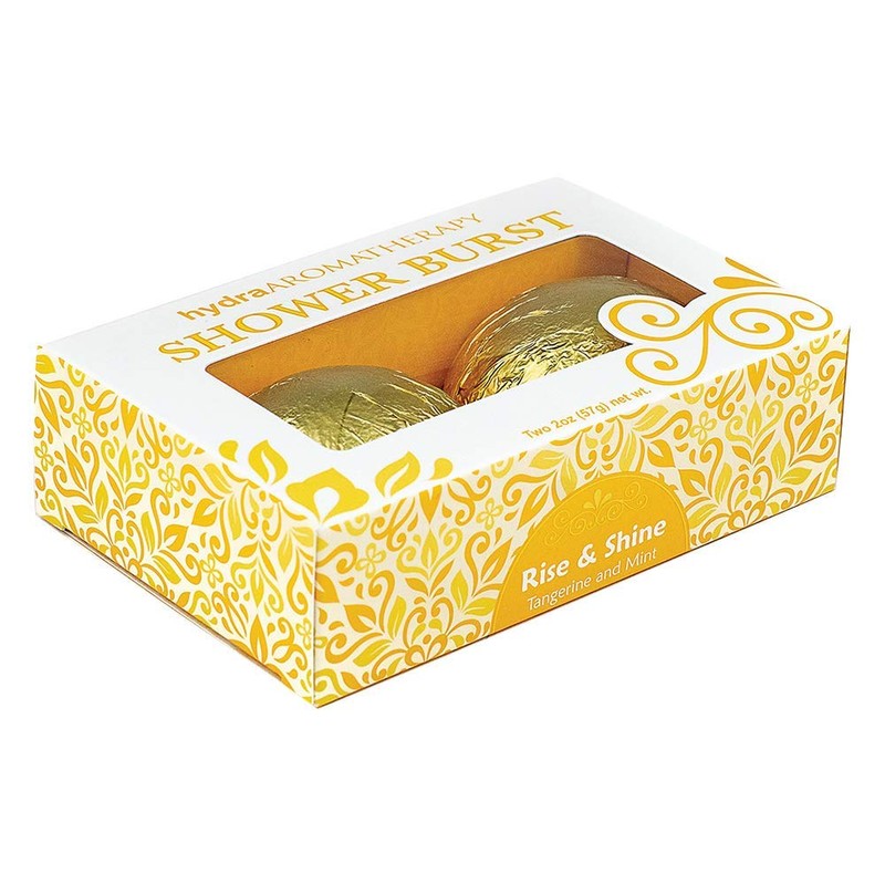 hydraAromatherapy Rise and Shine Shower Burst Duo Pack