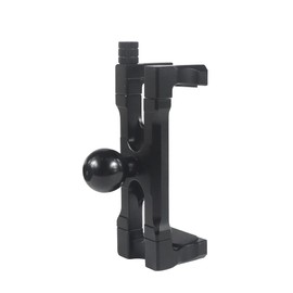 CS PRIORITY Handyhalterung aus Aluminiumlegierung mit Kaltschuh-Halterung, 1/4-Zoll-Schraubenloch für Stativ, Smartphone, Vlog, Selfie (17 mm Kugel-Version)