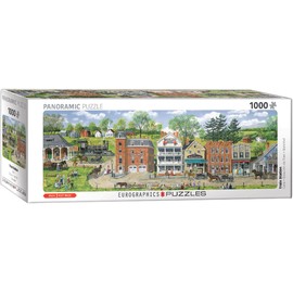 EuroGraphics (EURHR Train Station by Bob Fair 1000Piece Puzzle (Panorama) 1000Piece Jigsaw Puzzle