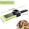 Stainless Steel Handheld Garlic & Ginger Grater - Ergonomic Zester,