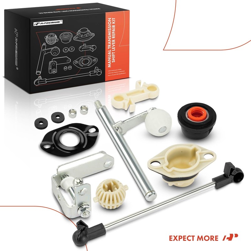A-Premium Transmission Shifter Stub Kit Compatible with Volkswagen Models -