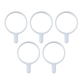 Heian Shindo CRW-38 Curtain Ring for Tension Rods, Large, Inner Diameter: 1.5 inches (3.8 cm), Matte White
