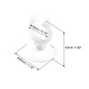 sourcing map 20 pieces aquarium replacement suction cup clips tube