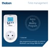 Theben 0200170 Eltimo 020 Astro top3 Digital Socket Switch with