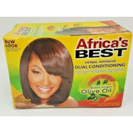 Africa's Best Africas Best Hair Black Relaxer Perm Salon Color Tint Dye Translucent Woman Man