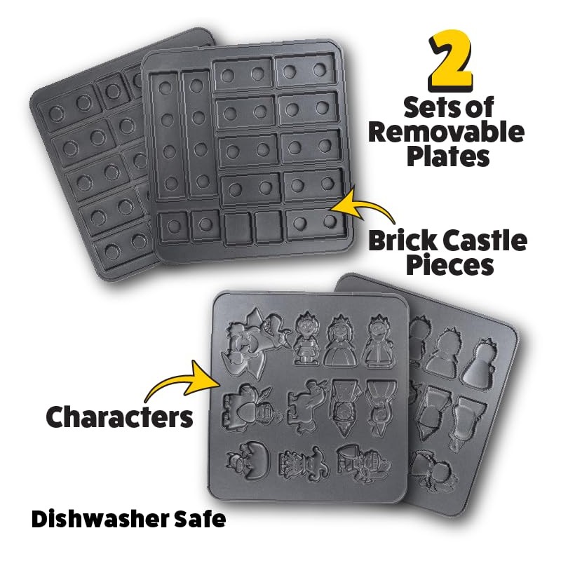 Fantasy Castle Waffle Maker- Bake & Build Castle of Waffles