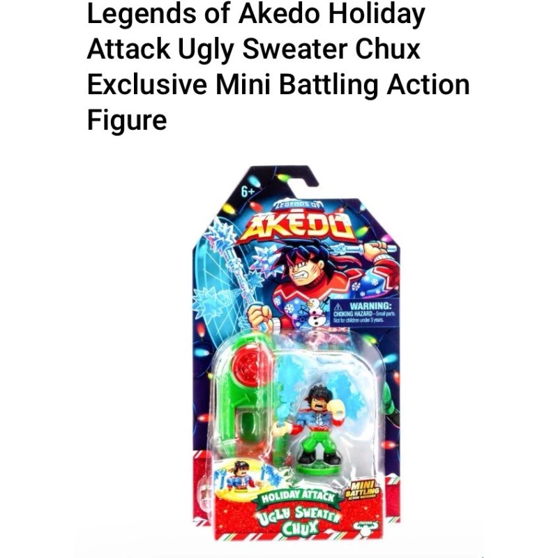 Moose Enterprise AKEDO Holiday Attack Warrior Chux Claws Frosty TailWhip