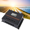 12V 24V Auto 80A PWM Solar Charge Controller Solar Panel