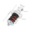 2PCS 112mm Rear Shock Absorber Aluminum Alloy Red Black for