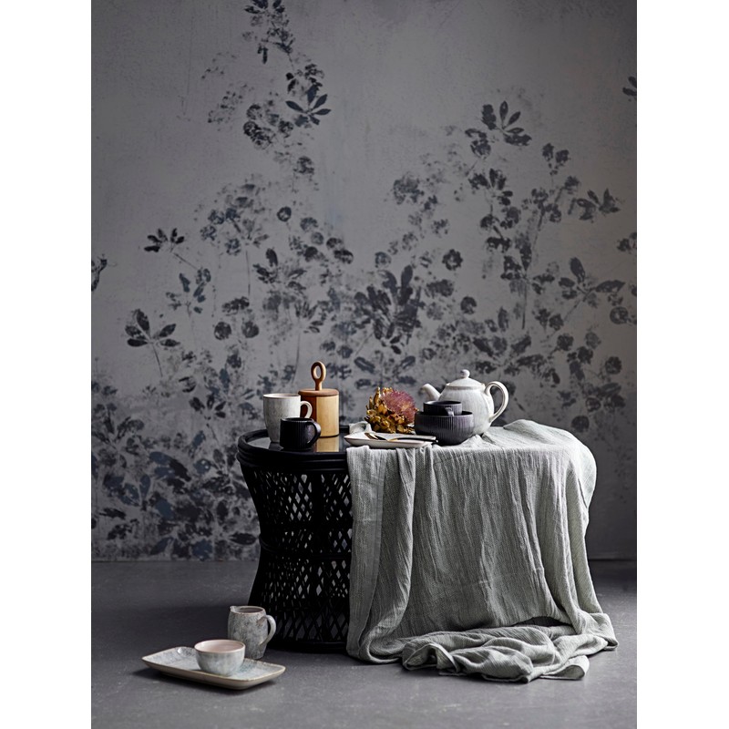 Bloomingville Rustic BCHR Ceramic Jar, 9 cm - Charming Earthware