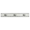 'Baby Loading' 30cm (12 Inch) White Plastic Ruler (RL00090078)