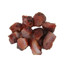 CircuitOffice 'A' Grade Carnelian Rough Natural Stones 1/2 lb Bulk Wholesale Chakra Crystal