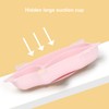 Baby Suction Plate Cute Fox Shape Non Toxic Safe 3