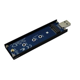 Sintech M2 SSD USB,USB 3.0 M.2 SATA 3 SSD Card,NGFF B-M Key External Case with USB 3.1 Type C Connector