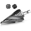 Cobalt M35 Step Drill Bit, TiAlN Coating 4 Spiral Flute