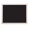 Flipside Products Wood Framed Black Dry Erase Board - 36"