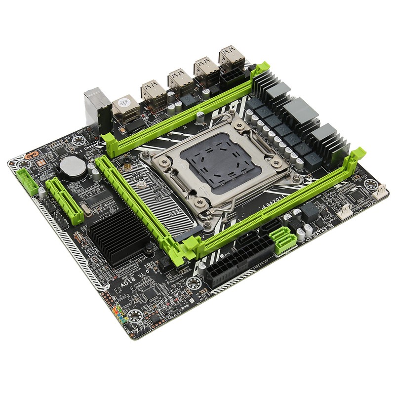 X79D 2.0 Computer Motherboard LGA2011 M.2 NVM Micro ATX Gaming