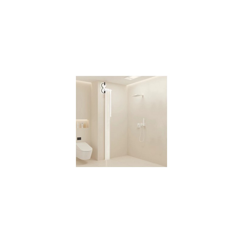 Foldable multipurpose waterproof shower curtain (150-180cm) (color)