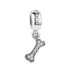 ABAOLA Dog Bone Charm 925 Sterling Silver Dog Paw Charms