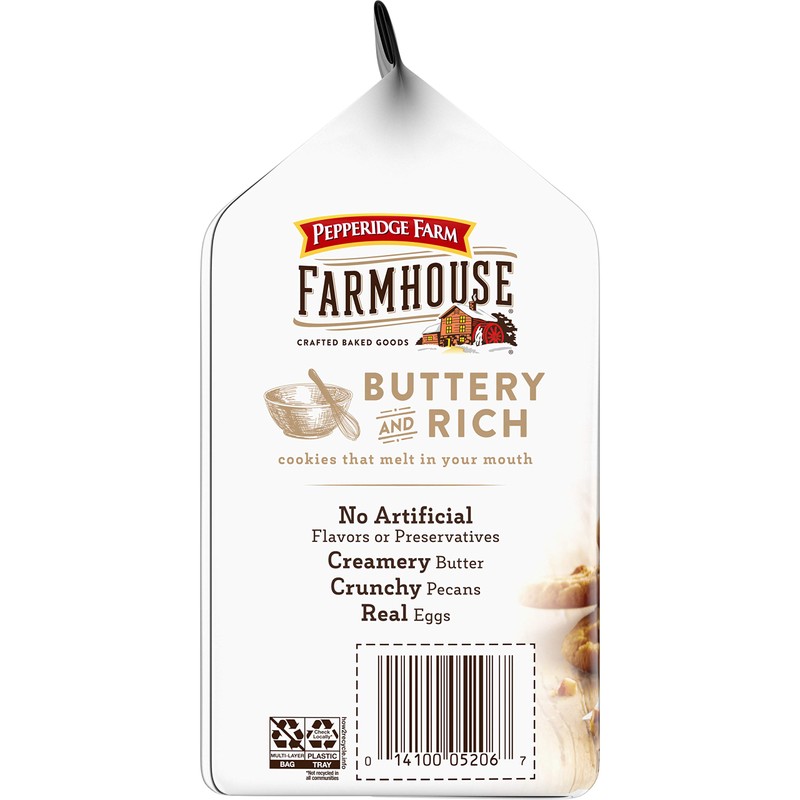 Pepperidge Farm Farmhouse Thin & Crispy Butter Pecan Cookies, 5.9