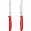 Richardson Sheffield FN228 R CUT Tomato Knife, with Red Handle,