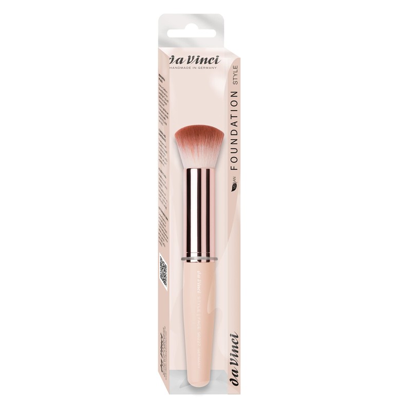 Da Vinci Finish and Perfect Coverage Foundation Brush With Vegan