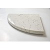 Natural Stone Accessories Shower Corner Shelf MM Quartz Statuary Size