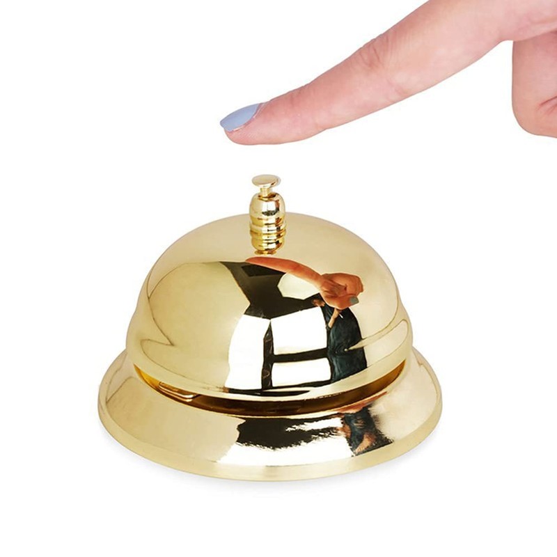 Toyvian Hand Bell, Table Bell, Table Bell, Answer Buzzer for