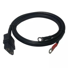 SAE Fisher and Western 2 Pin Truck Side Battery Cable Harness Power/Ground 61169
