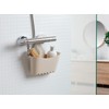 TATAY Shower basket with hooks, polypropylene, 100% recycled materials, multifunctional