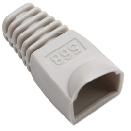 IC Intracom Intellinet Kink Cable Boot for RJ45 / Plug Gray