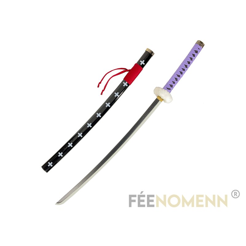 FEENOMENN One Piece – Zoro Replica Katana Wooden Blade –