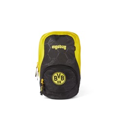 ergobag Mini Leisure Backpack, Nursery Backpack, 6 Litres, 270 g, Borussia Dortmund - Black
