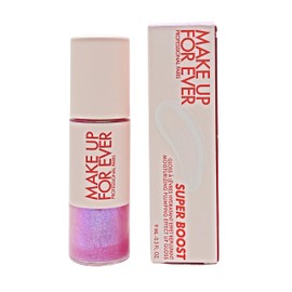 Make Up For Ever Super Boost Moisturizing Plumping Effect Lip Gloss - 03 Festival Lilac (holographic violet and blue shimmer) 0.3 oz / 9 mL