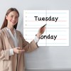 Naozinebi Jumbo Magnetic Sentence Strips 22x8in Dry Erase Writing Strips,