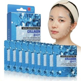 ORJENA Natural Moisture Collagen Mask Sheet 23ml Colágeno Hidrolizado Betaina Alantoína  Mascarilla Firmeza Elástica Hidratante Lifting Sensible...   