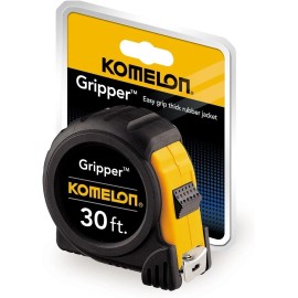 Komelon 5430 Gripper Acrylic Coated Steel Blade 30-Foot by 1-Inch, Black