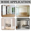 Aienxn 4PCS Closet Door Roller Kit, Sliding Closet Door Hardware