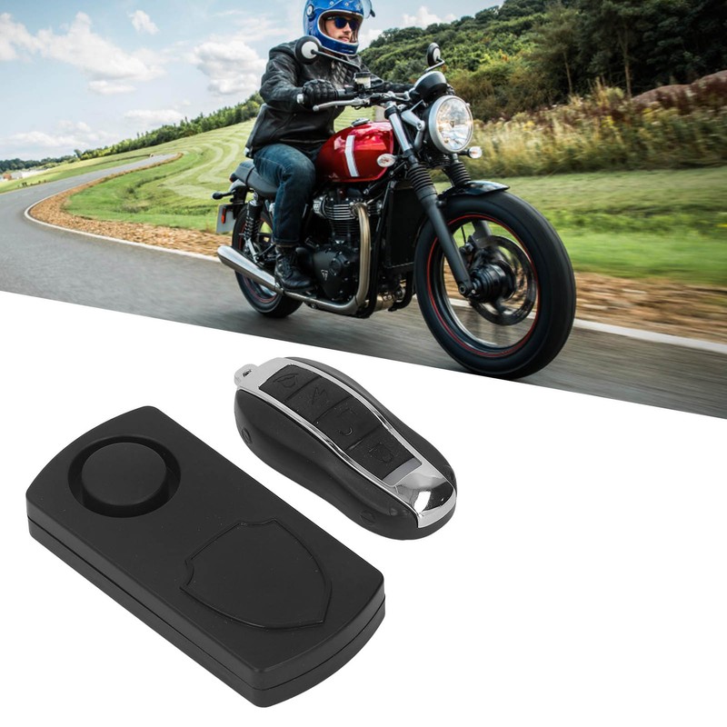 115dB Motorcycle Security Alarm Anti Theft Vibration Motion Sensor 3