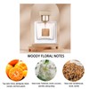 4pcs 25ml Women Long Lasting Woody Floral Perfume Exquisite Refreshing