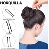 100pzs Red para Cabello, 50 pcs Ligas para Cabello, 50