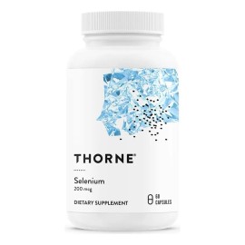 Thorne - Selenio 200mcg - favorece la salud del corazón - 60 cápsulas